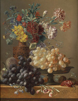 KS 023
<br/>
Stilleven met vruchten en bloemen in een Griekse vaas
<br/>
<em>Os, Georgius Jacobus Johannes van (1782-1861)</em>